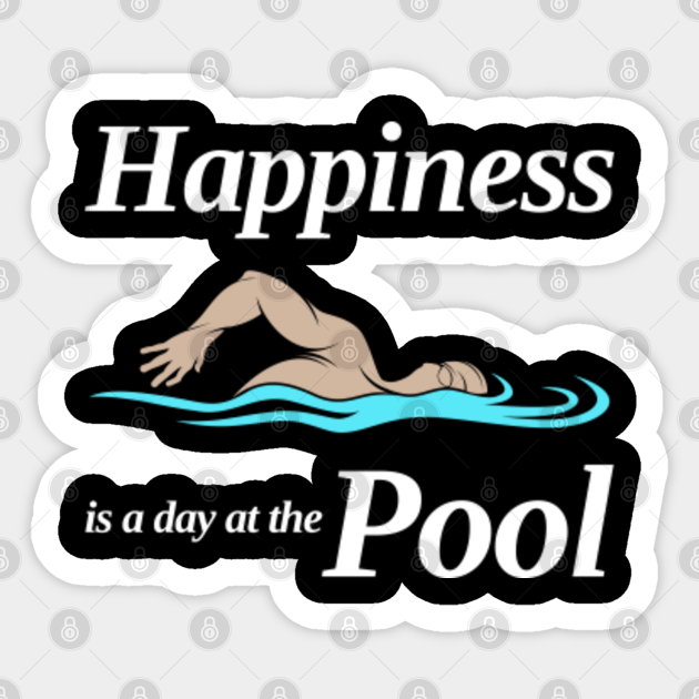 Swimming Swim Team Swimmer Athlete Funny Swimming Sticker TeePublic
